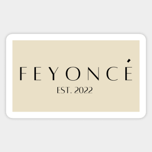 Feyonce Est 2022 Cute Fiancee Engagement Sticker